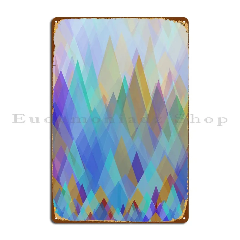 

Crystal Mountains Metal Plaque Club Cinema Living Room Garage Tin Sign Poster