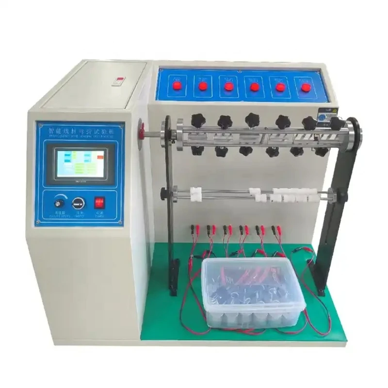 

Copper Wire Bending Test Equipment Intelligent Wire Bending Life Tester Cable Flex Test Equipment