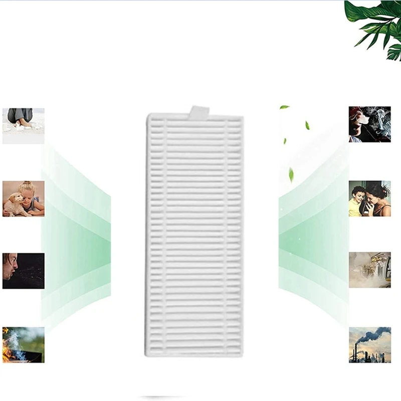 18 шт. для Tefal Rowenta X-Plorer Serie 75 S + RG8597W детали робота-пылесоса основная щетка фильтр Hepa