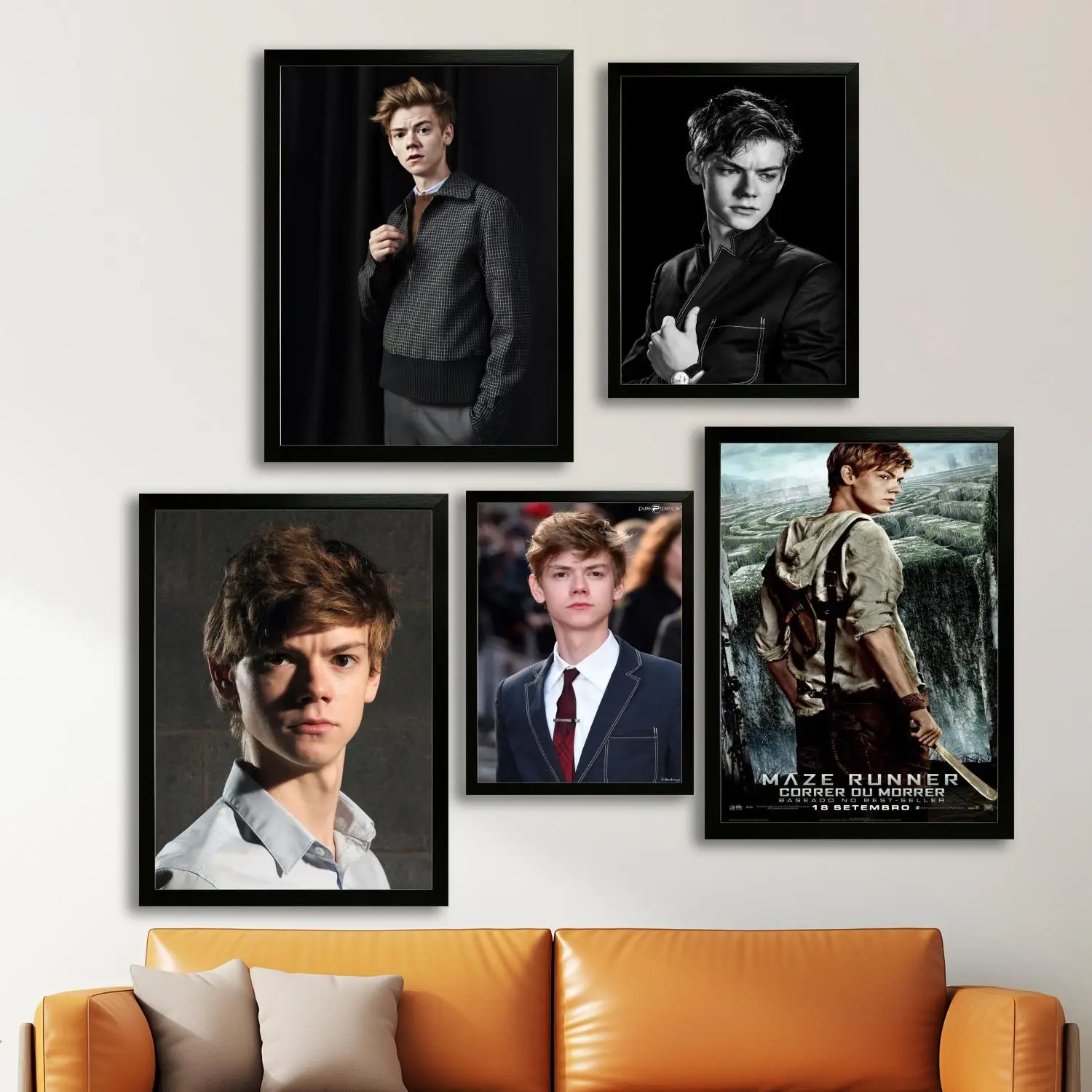 Томас Бонди Сангстер актер холст художественный постер настенная