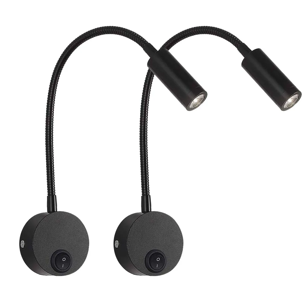 

Ламсветильник для чтения с USB-портом для зарядки, 2 шт.