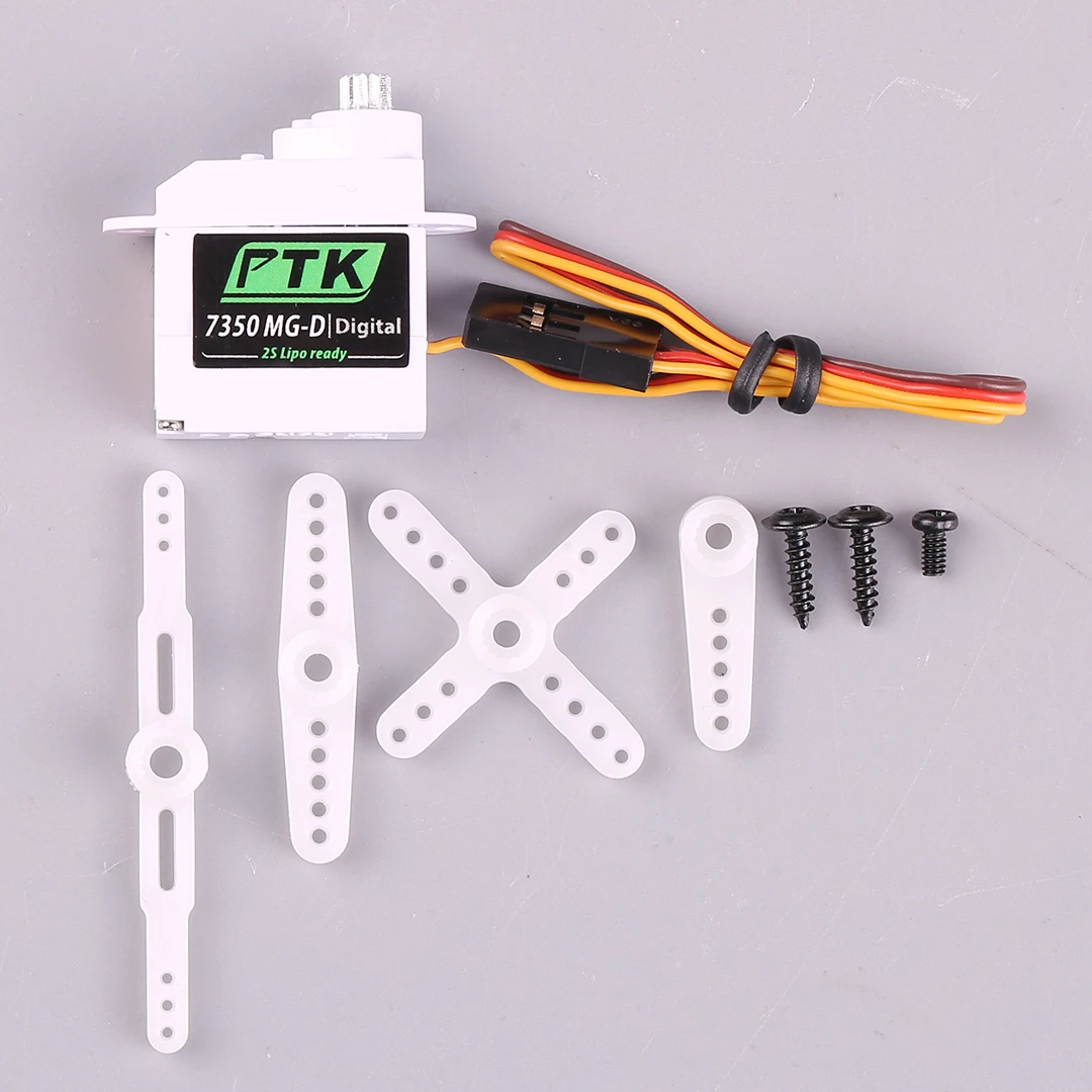 Цифровой сервопривод PTK 7350 MG-D 5 5g металлическая Шестерня для EPP F3P F3K F3L F5L планер