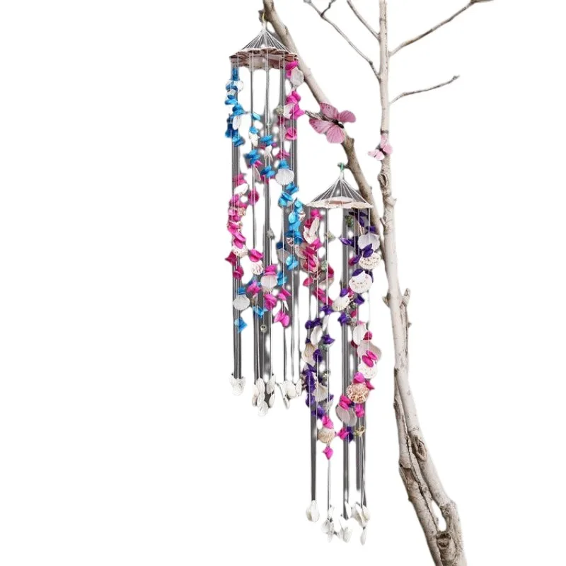 Красочная ракушка изысканный японский стиль двойной дракон белого цвета