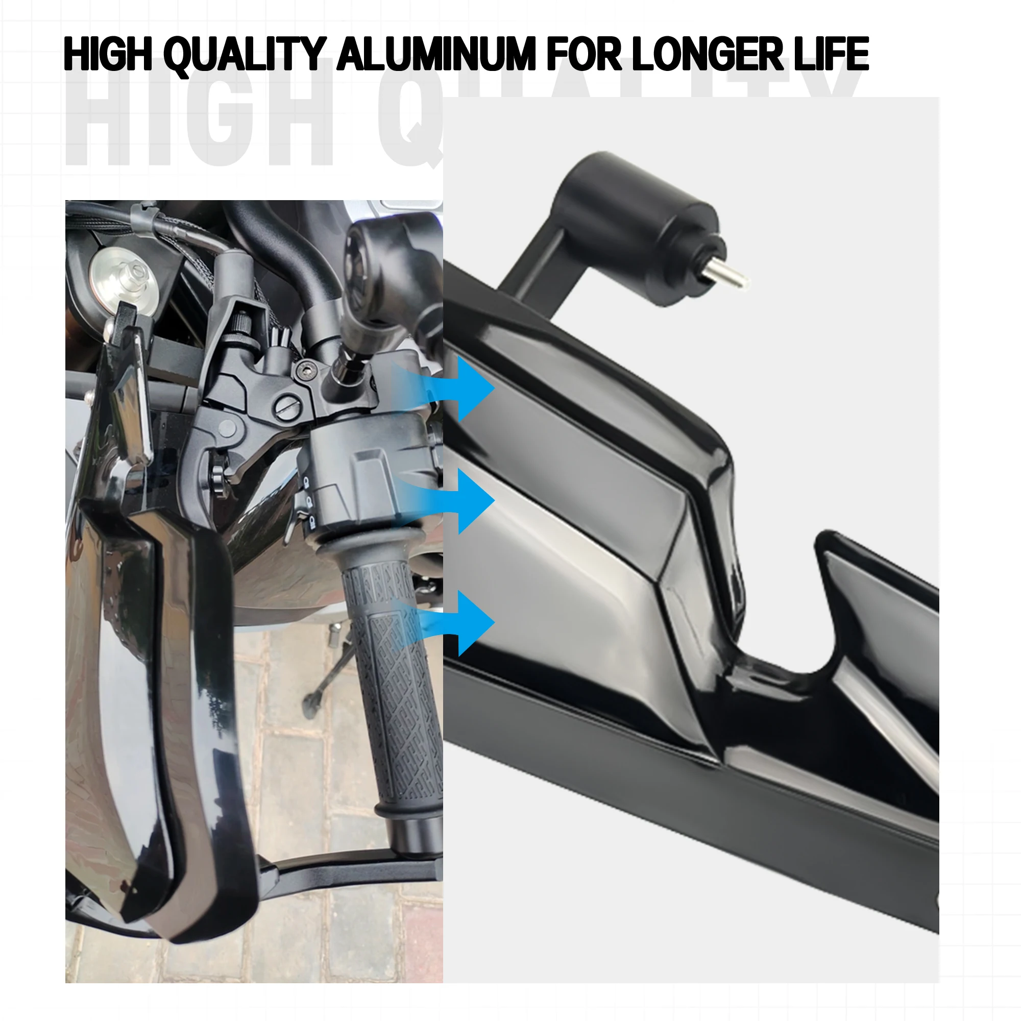 Защита для мотоцикла 800DE из алюминиевого сплава защита рук лобового стекла Suzuki