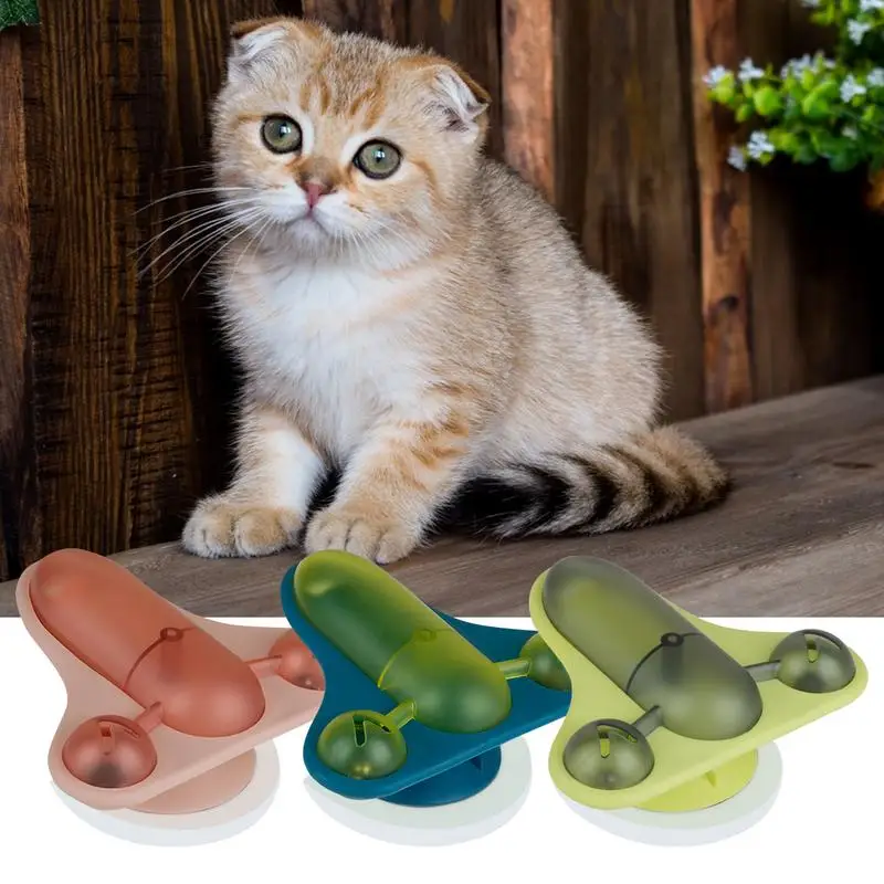 

Cat Food Puzzle Feeder Interactive Cat Feeder Maze Toy Interactive Swivel Food Dispenser For Cat Brain Stimulation Cat Treat Puz