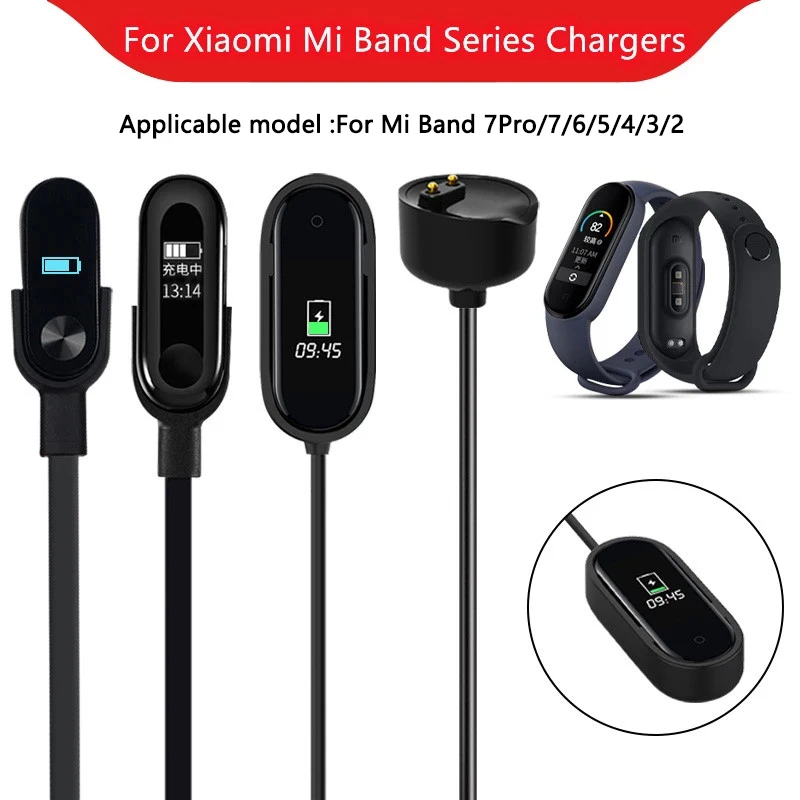 

Chargers for Xiaomi Mi Band 7 Pro for Mi Band 6 7 5 Charger Replacement USB Charging Adapter Wire for Mi Band 4 3 2 Smart Band