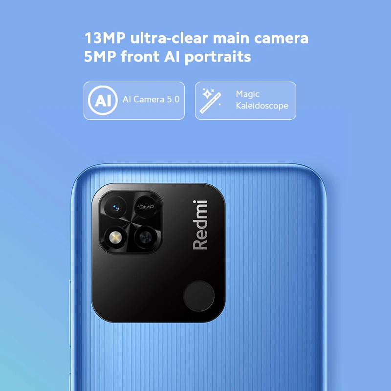 Global ROM Xiaomi Redmi 10A 10 A 4GB 64GB / 6GB 128GB Smartphone 5000mAh 6.53 MTK Helio G25 Octa Core 13MP Camera