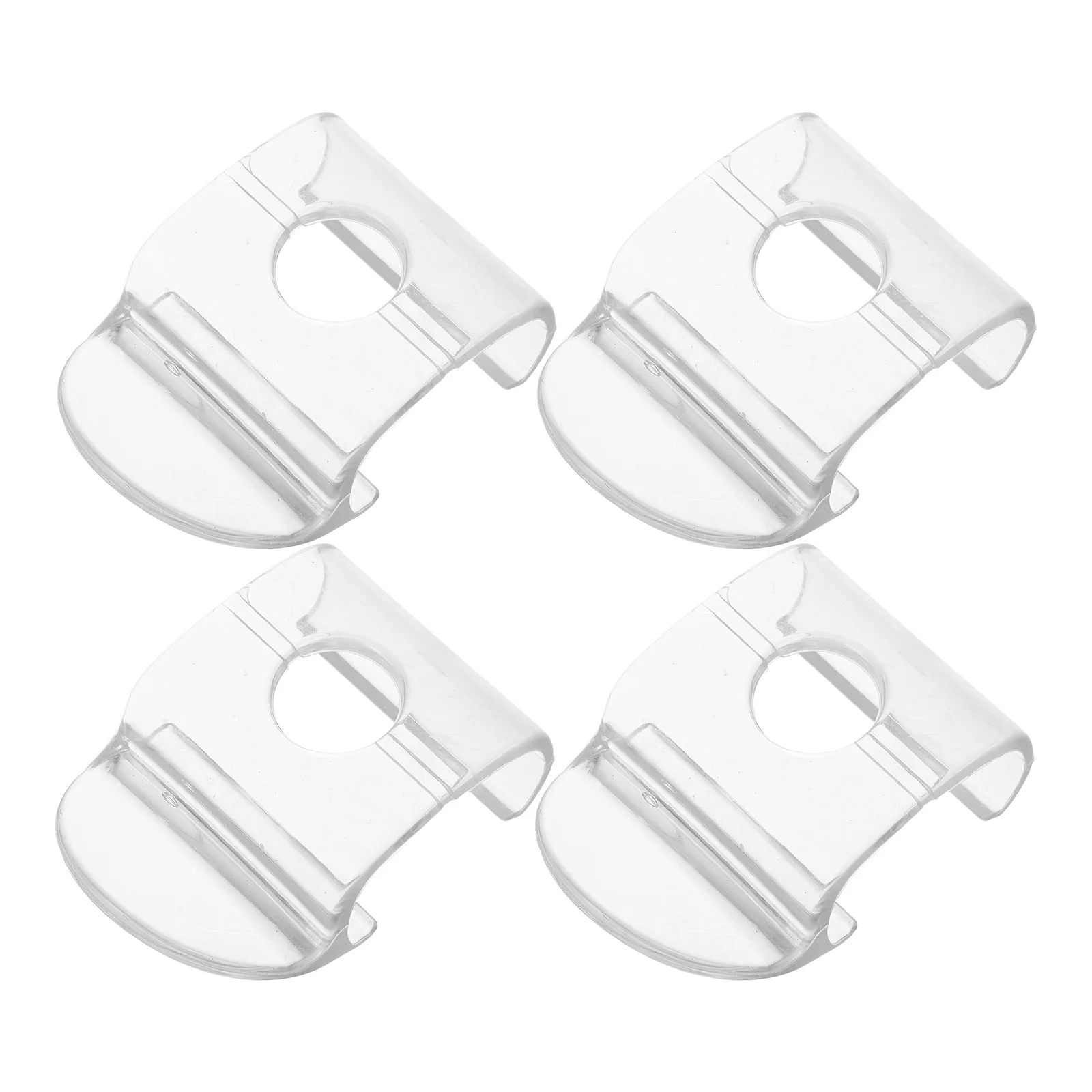 4 шт. беспроводные подъемные ручки для плиссированных штор прозрачные