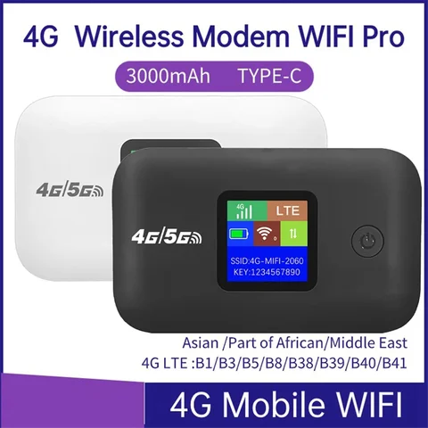 Портативный Wi-Fi роутер A8 4G LTE