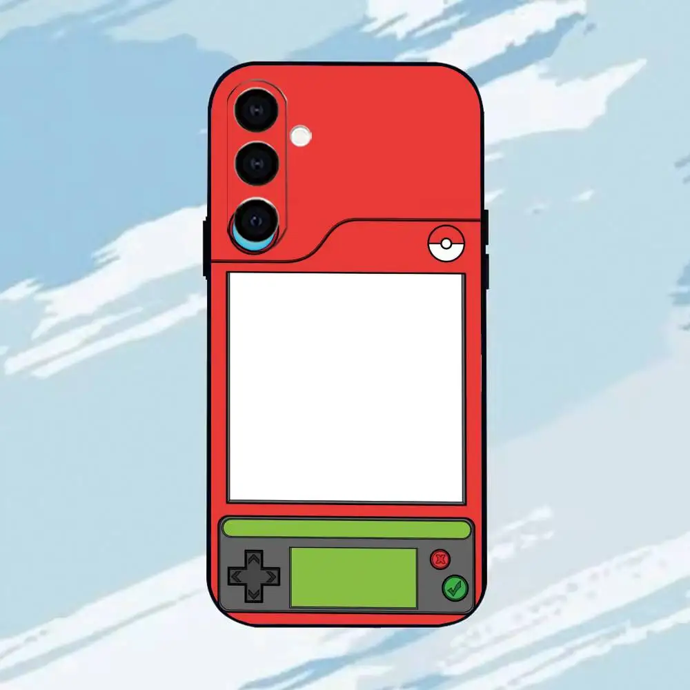 Фото Чехол для телефона P-Pokedex Alt G-Gift для Samsung Galaxy A73, A72, A71, A53 и других моделей, мягкий черный чехол №5