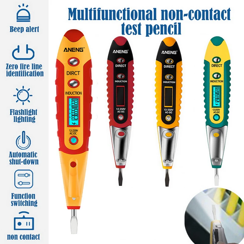

Pen Tools Electrical Display Detector Pencil Test Multidigital Test Voltage Tester Electrician Screwdriver