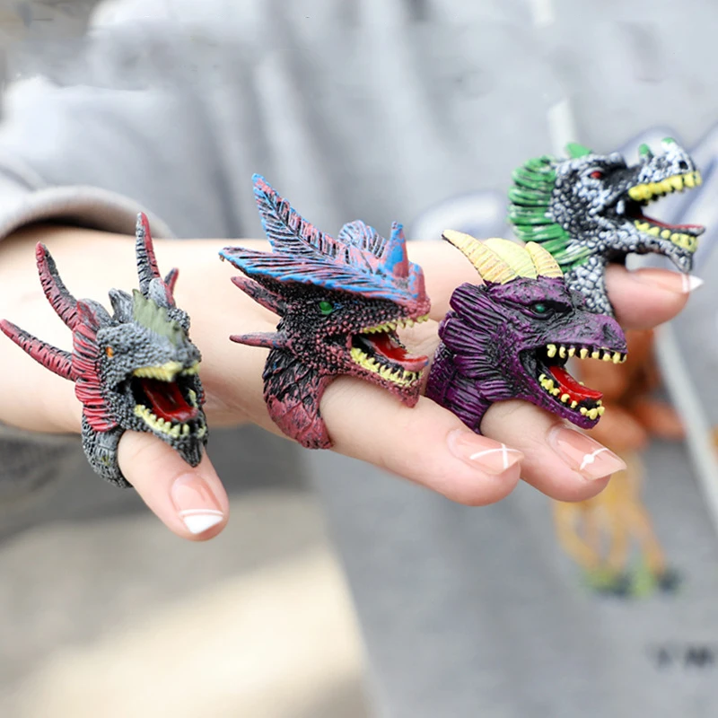 

Новые игрушки для детей, куклы-Динозавры на палец, ролевые игрушки вечерние подарок на день рождения для детей, интерактивный набор игрушек динозавров