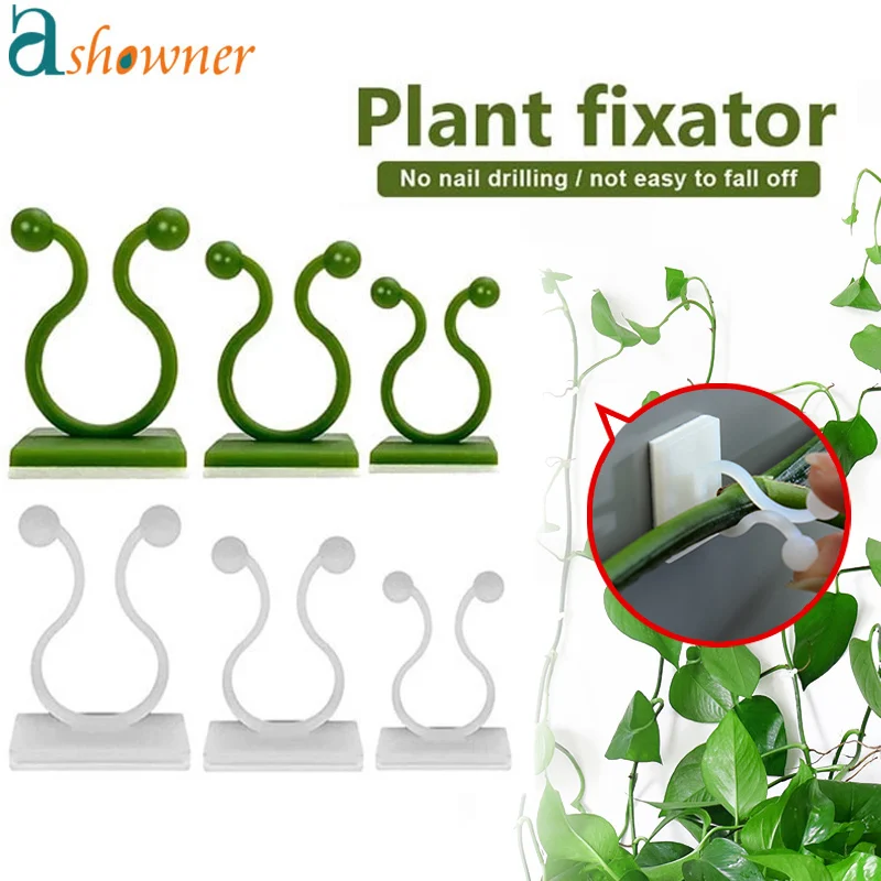 Настенные зажимы для подъема растений крючок-пряжка лозы зажим из ротанга