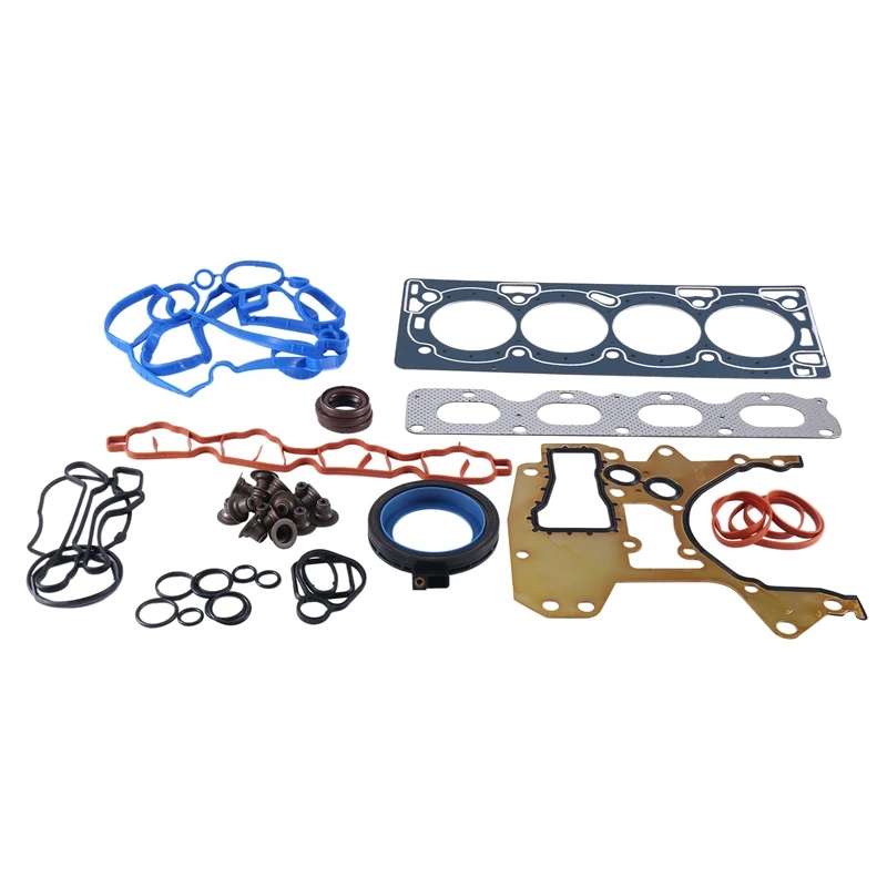 

1Set Engine Gasket Set Seal Kit Oil Cooler Cylinder Head Gasket For Chevrolet Cruze 1.6 1.8 Daewoo Opel Astra 55568529