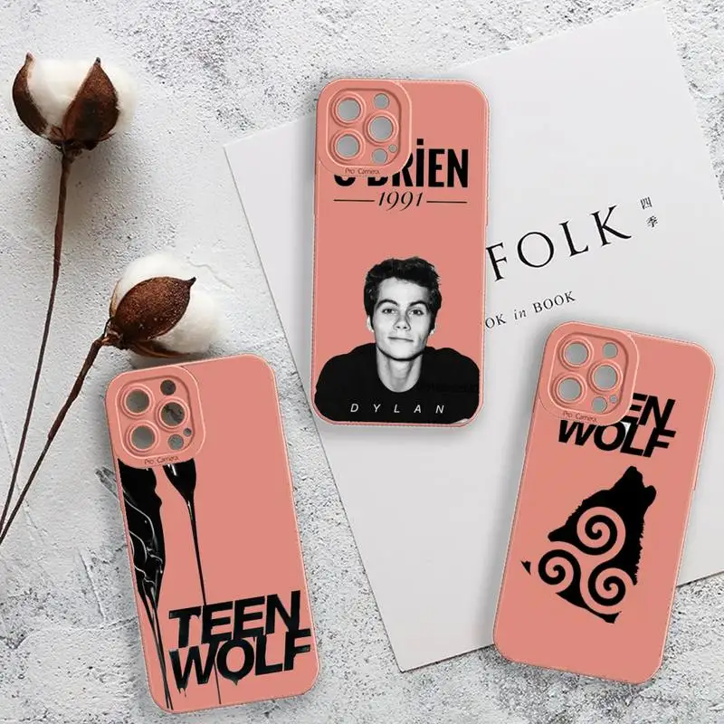 

Dylan O'Brien Teen Wolf Stilinski 24 Camera Lens Liquid Silicone Phone Case For iPhone 13 12 11 Pro MAX Mini X XS XR 7 8 Plus