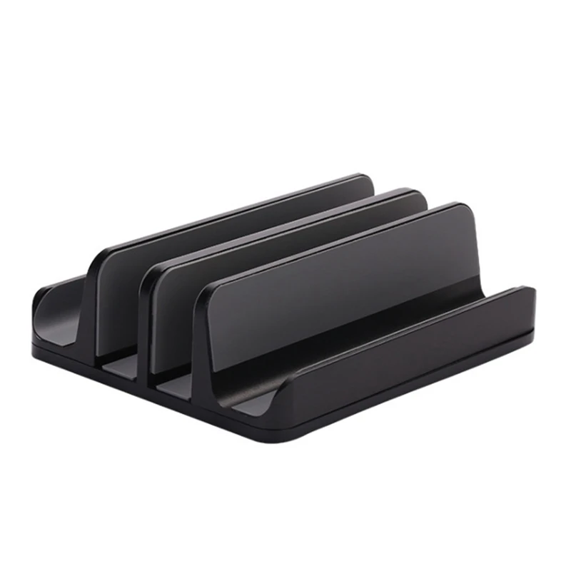 

Vertical Laptop Stand, Suitable For All Laptop Models, Heavy-Duty Polished Aluminum Table Stand, Up To 17.3 Inches