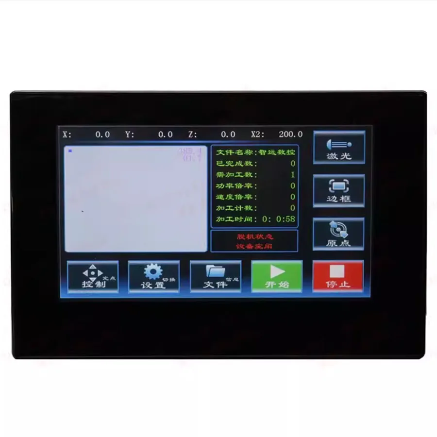 Широкоформатная визуальная камера система управления лазерной резкой Zhiyuan