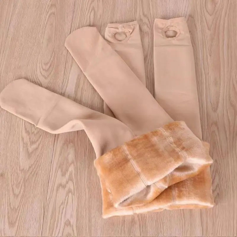 

Winter Girl Tights for Kids Elastic Pantyhose with Feleece Children Warm Leggings Baby Dance Tights