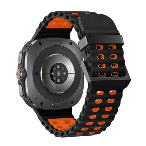 Морской силиконовый ремешок для Samsung Galaxy Watch Ultra 47 мм