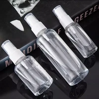 3050100ml white empty plastic nasal spray bottles pump sprayer mist nose spray refillable bottling packaging travel accessory