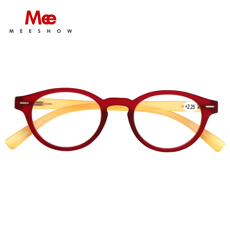 

Meeshow Reading Glasses Cat Eyes Round Glasses Women Classic With Diopter French Concept Presbyopia +1.25 +1.75 1330
