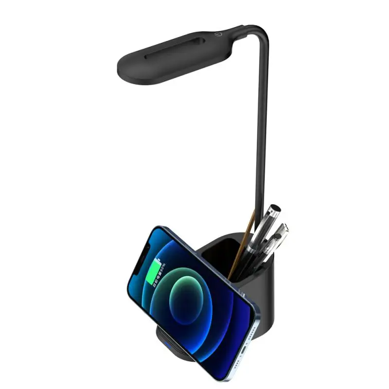

Mobile Phone Stand Reading Lamp For Bedroom Study Eye Protection Night Lights 3 Light Colors Led Lights Usb Desk Lamp Book Light