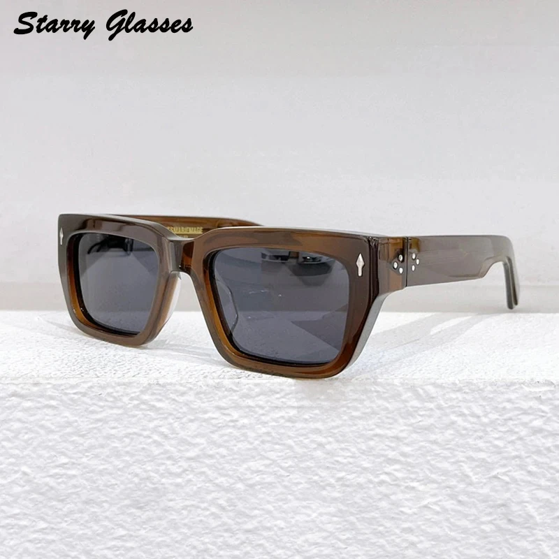 

Очки солнцезащитные JMM WALKER мужские, ацетатные квадратные модные дизайнерские очки, UV400, уличные модные солнечные очки ручной работы для женщин