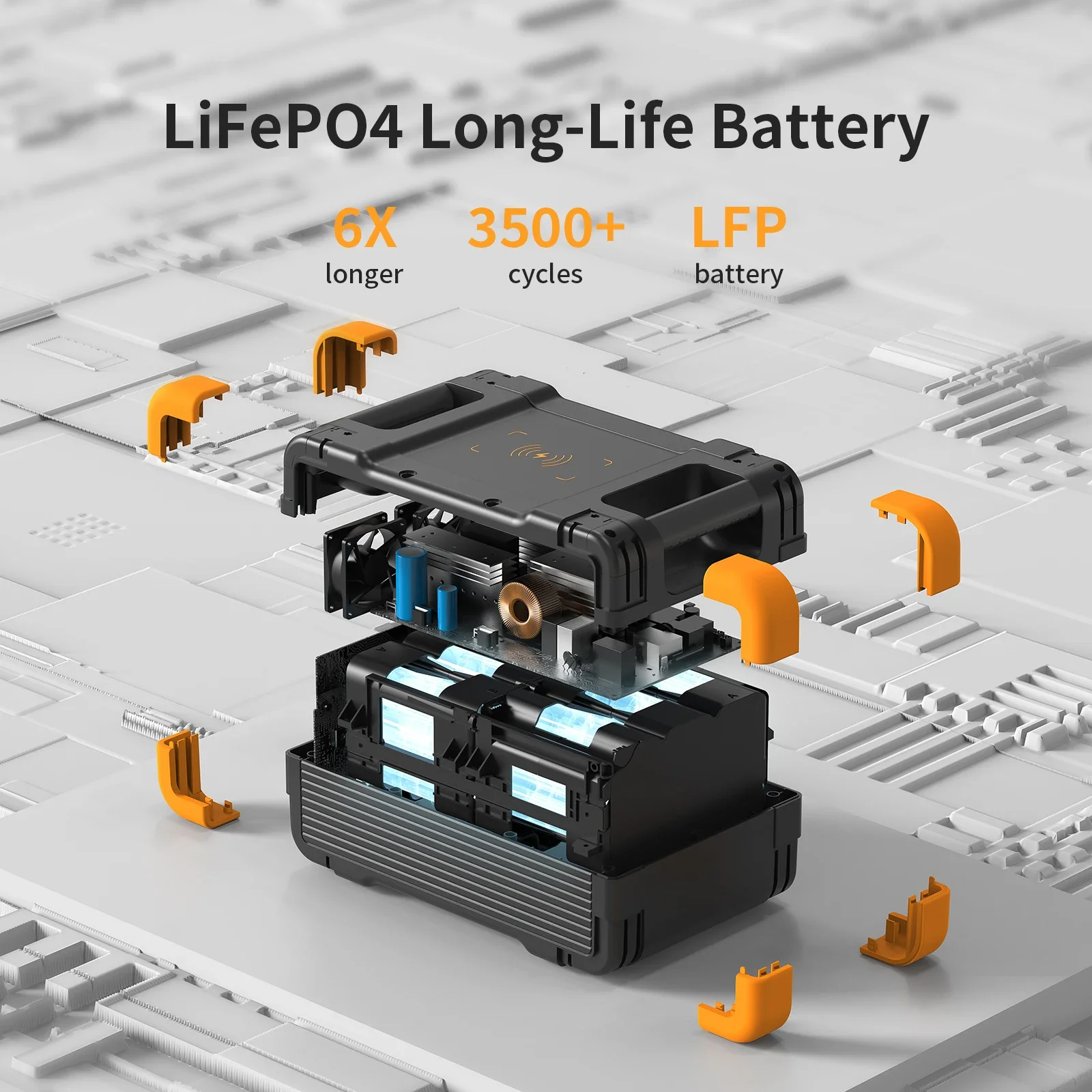 Портативная электростанция Pecron 2200 Вт E1500LFP солнечный генератор большой мощности