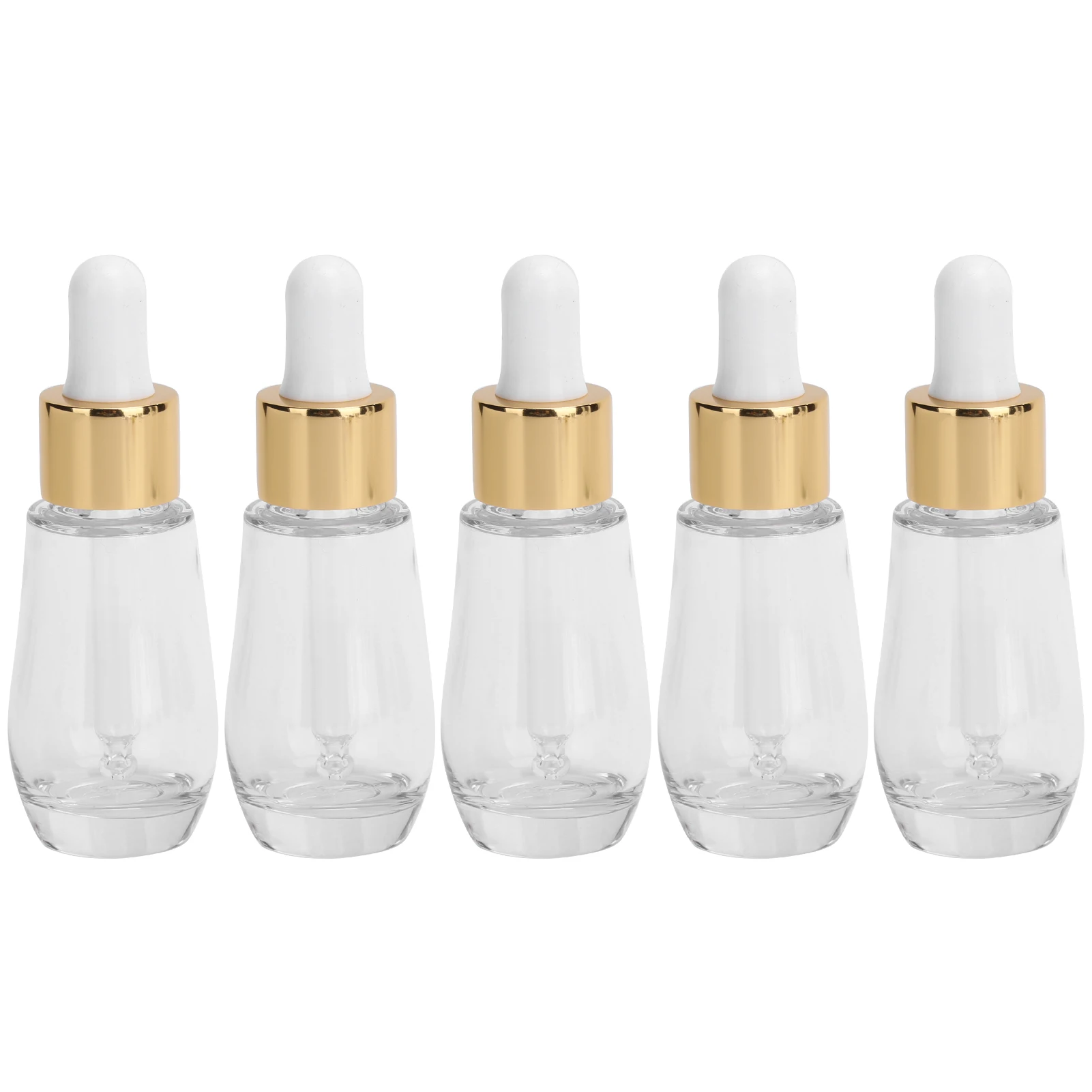 

5pcs Empty Essential Oil Bottle Travel Portable Refillable PETG Container Makeup Tools