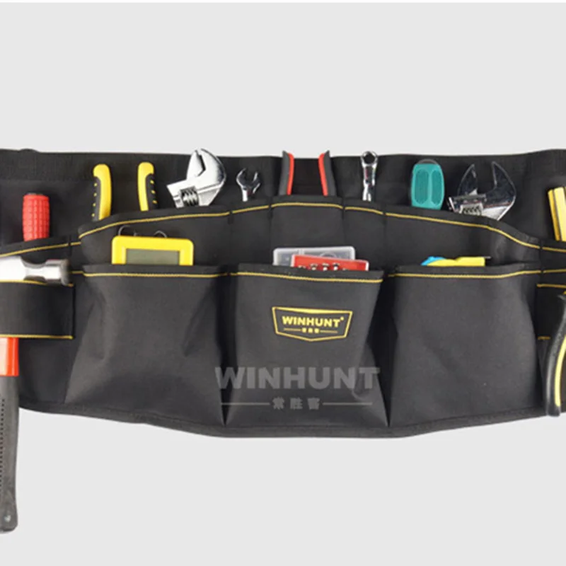 

Waist Portable Tool Bag Zipper Electrician Kit Profesional Work Bag Organizer Tool Pouch Bolsa De Ferramentas Tool Storage