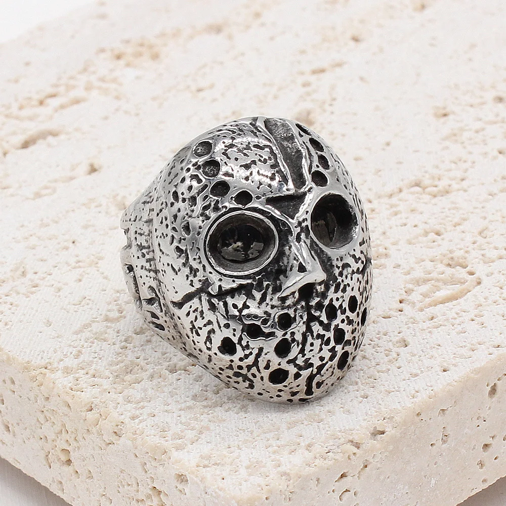 Мужское кольцо из нержавеющей стали в стиле Джейсон | Украшения и аксессуары