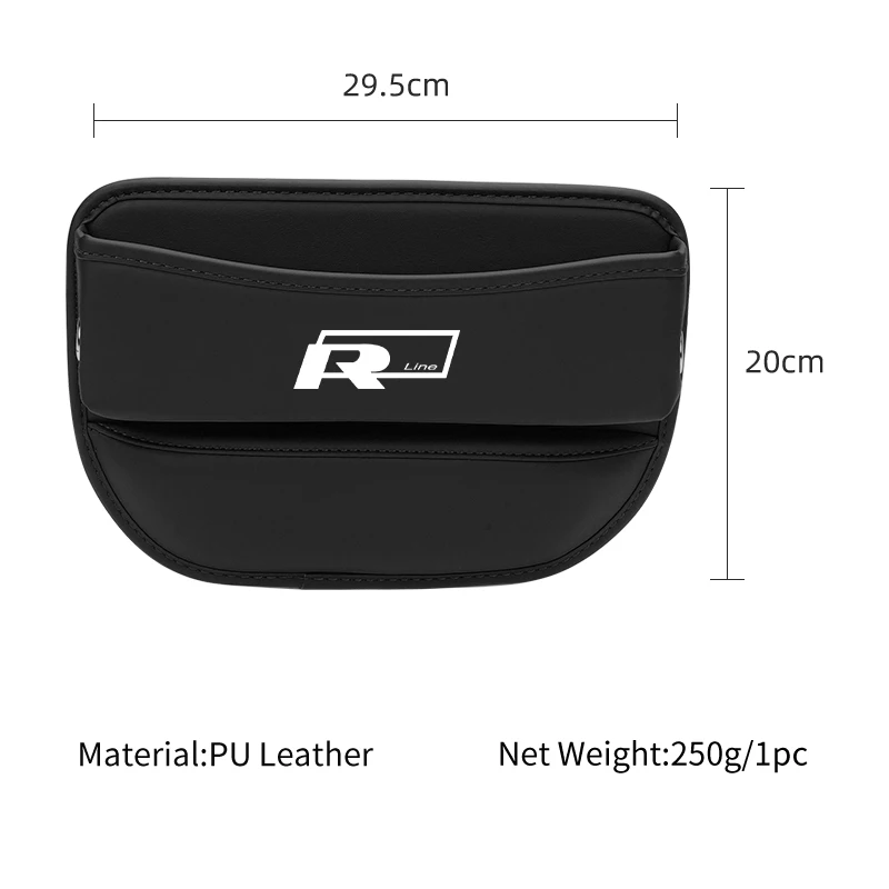 Автомобильное сиденье Боковая Сумка для хранения кожаный шовный наполнитель