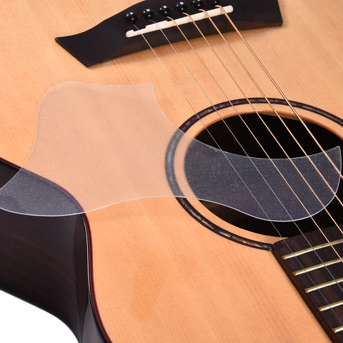 Прозрачная гитарная Накладка для 40 / 41 дюймовой фольклорной гитары, акустическое укулеле, музыкальные Запчасти для гитары, аксессуары