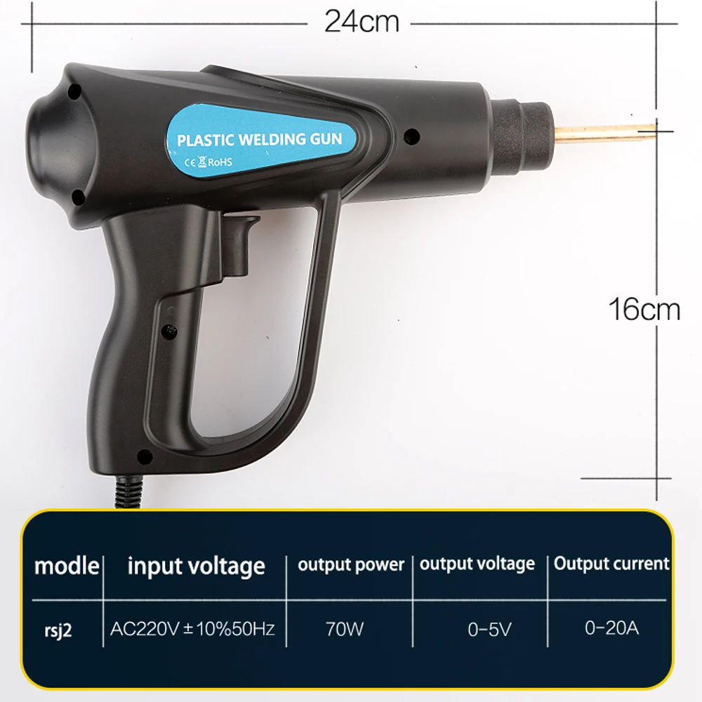 Горячий степлер mythtiger пластиковый сварочный аппарат бампер паяльник инструменты