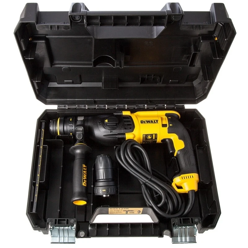 Перфоратор электрический DeWalt D25134K (Энергия удара 3Дж тип патрона SDS+ реверс от 0 до