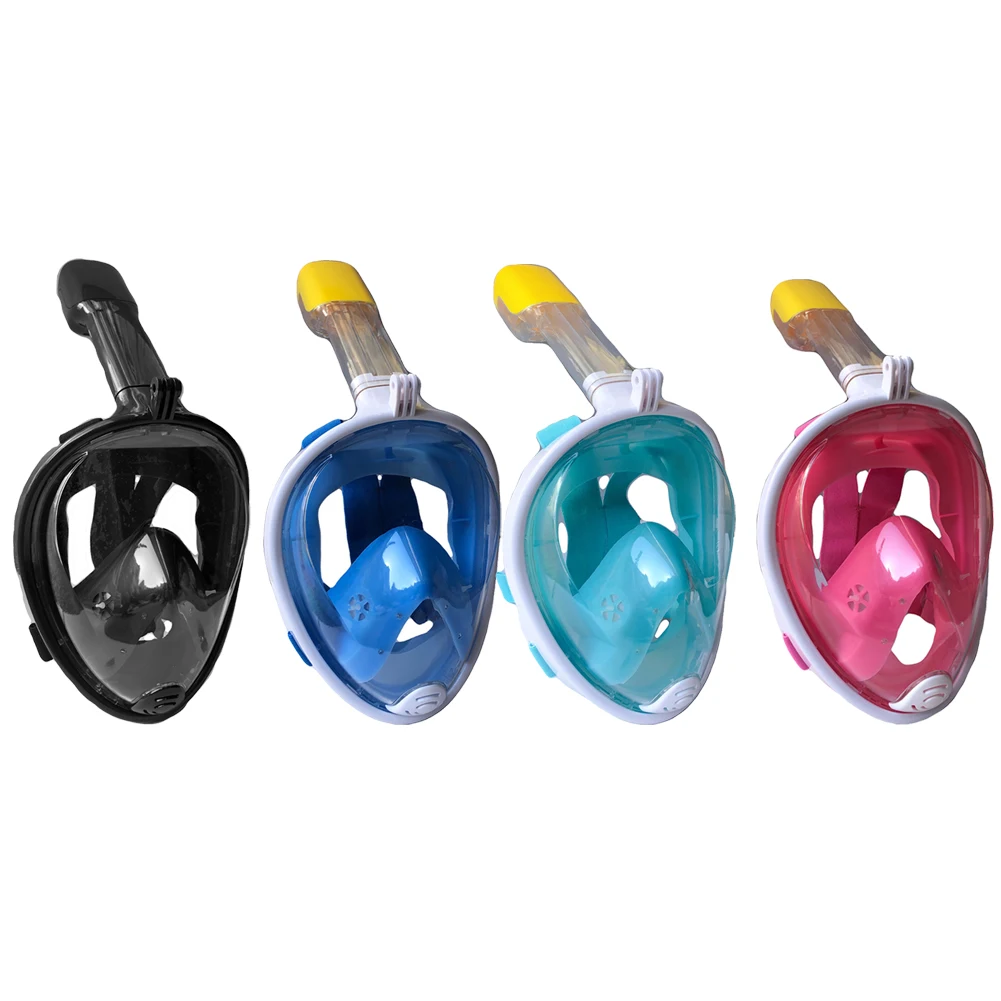 

Kids Scuba Snorkeling Mask Underwater Anti-Fog Swimming Diving Respirator Masks Elastic Band Swimming Equipment