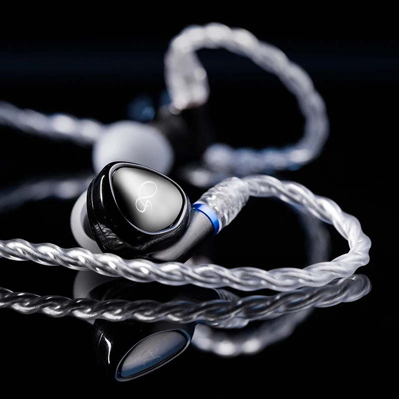 SHANLING MG100 динамические Hi-Fi музыкальные наушники IEM Hi-Res аудио MMCX 3 5 мм + 4 разъем