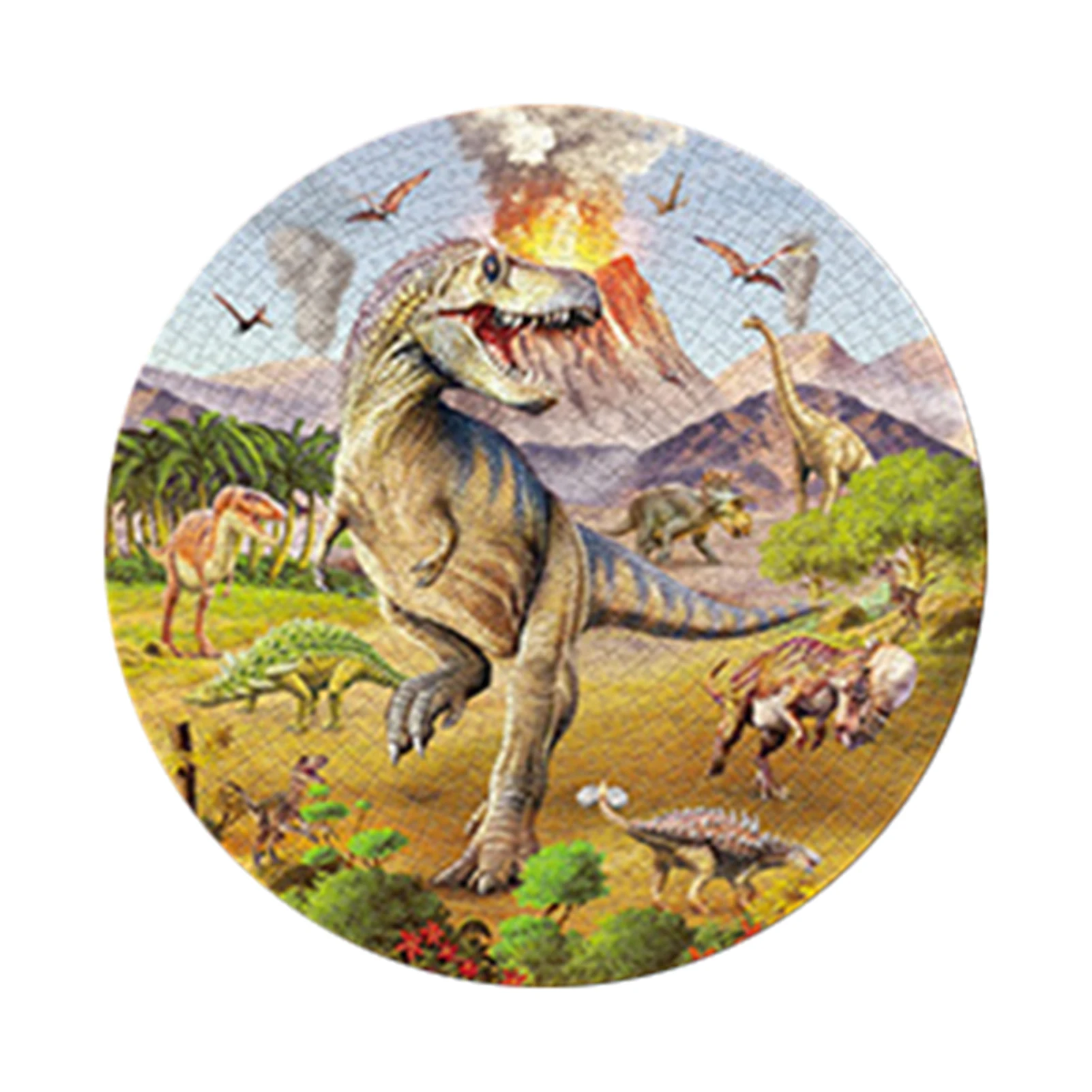 

1000 Pieces Paper Puzzle For Kids Adults Round-Shaped Puzzle Jigsaw Adults Decompression Toys
