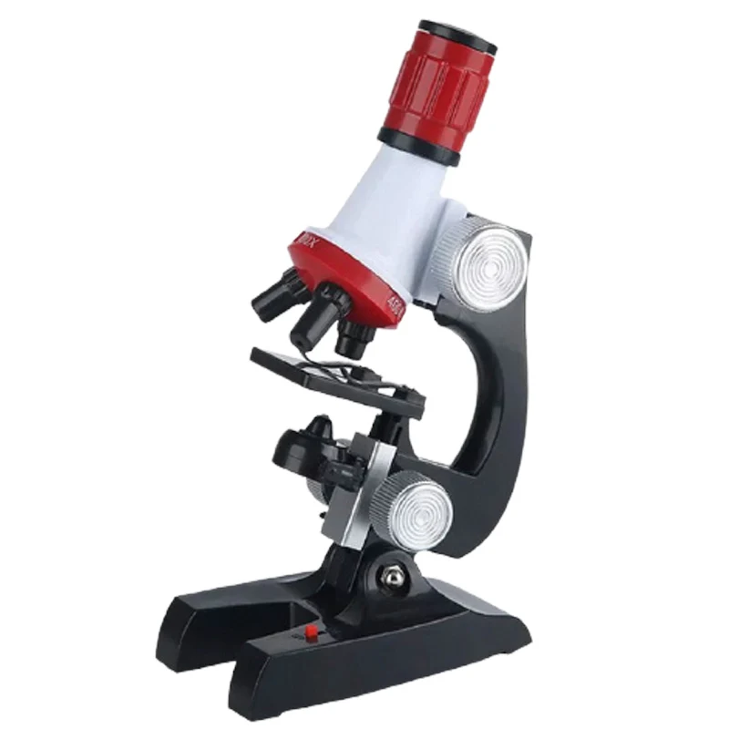 

Новый набор микроскопа, лабораторный светодиодный микроскоп 100X-400X-1200X для дома и школы, обучающая игрушка, подарок, изысканный Биологически...