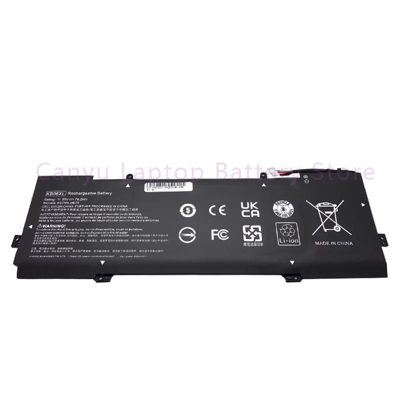 

New KB06XL Laptop Battery For Hp Spectre x360 15-BL002XX Z6K96EA Z6K97EA Z6K99EA Z6L00EA Z6L01EA Z6L02EA HSTNN-DB7R