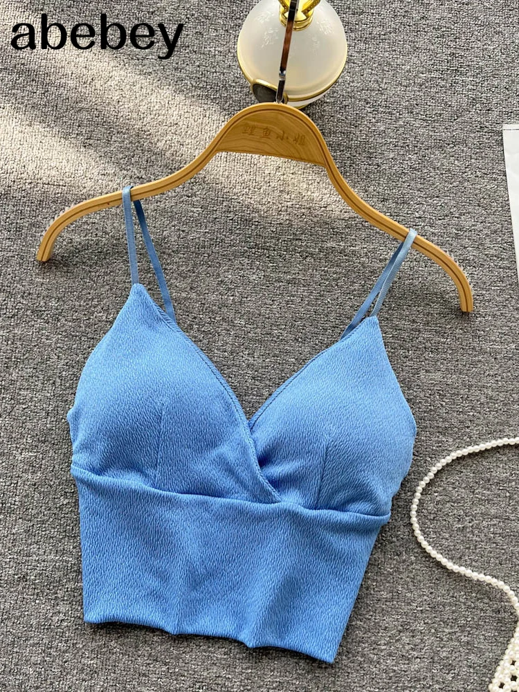 Кроп-Топ женский атласный пикантный бюстгальтер без косточек вязаный крючком