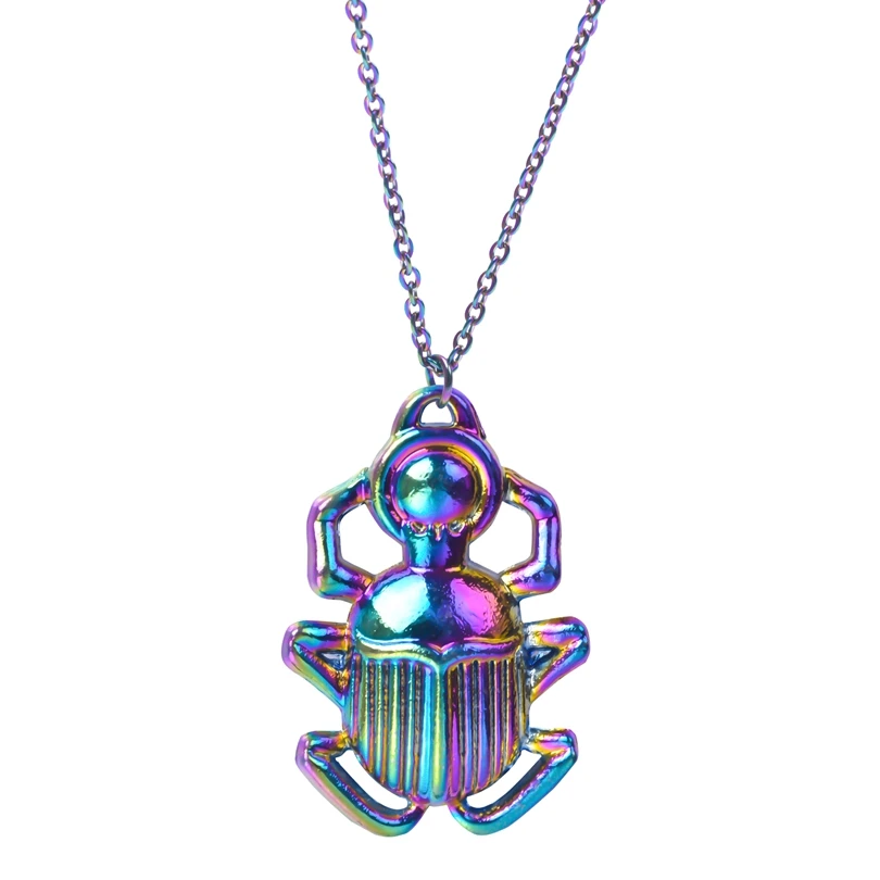 Ожерелье в виде слона осьминога для женщин и мужчин аксессуары стиле панк