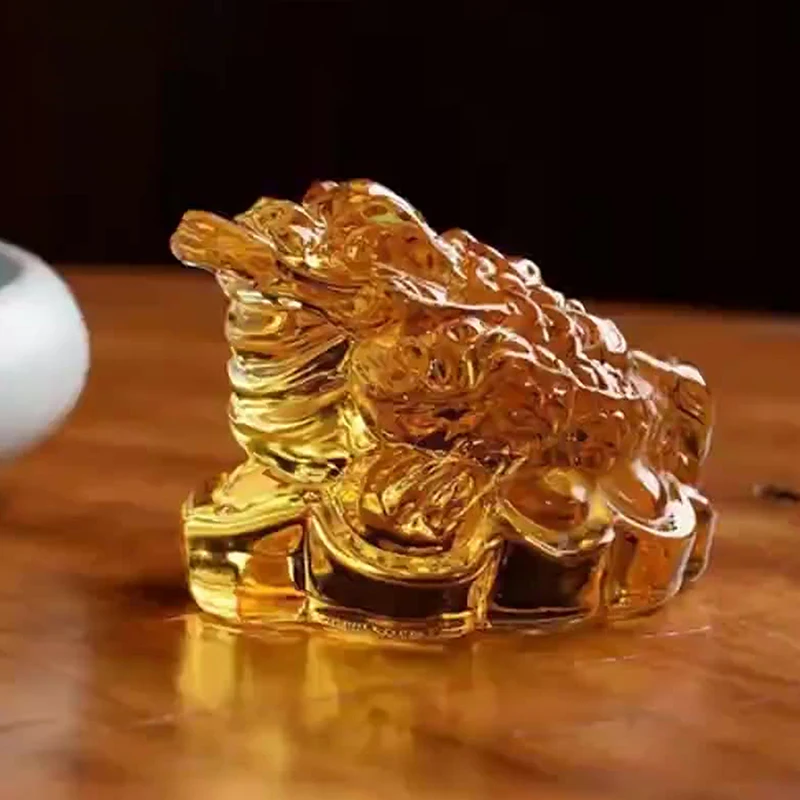 Фэн-шуй жаба деньги счастливая удача богатство китайская золотая лягушка монета