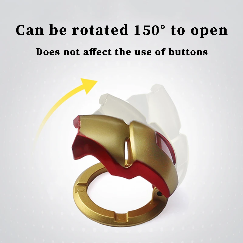 Marvel Spiderman Iron Man ABS plastic Car Interior Sticker Anime Figure Engine Ignition Start Switch Button Cover Trim Toys |