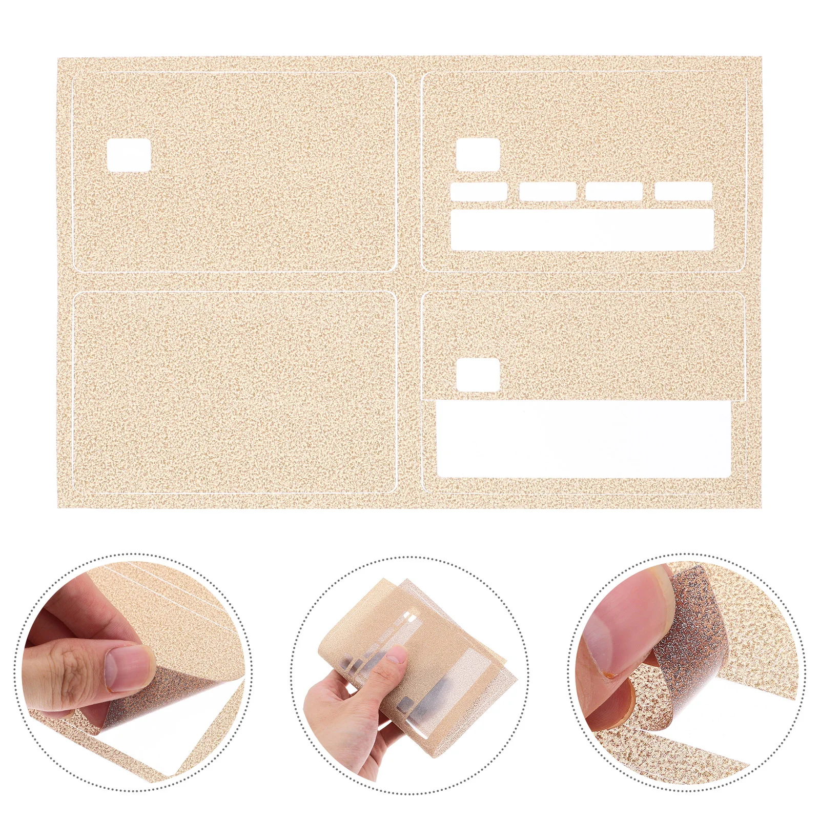 Наклейка для кредитных карт дебетовая кожа декоры клейкие наклейки наклейка