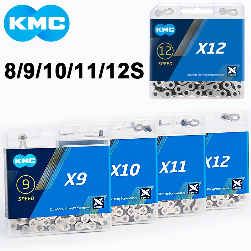 

Цепь для горного велосипеда KMC, 12 Скоростей, 10 в, X8 X9 X10 X11 X12, дорожные аксессуары