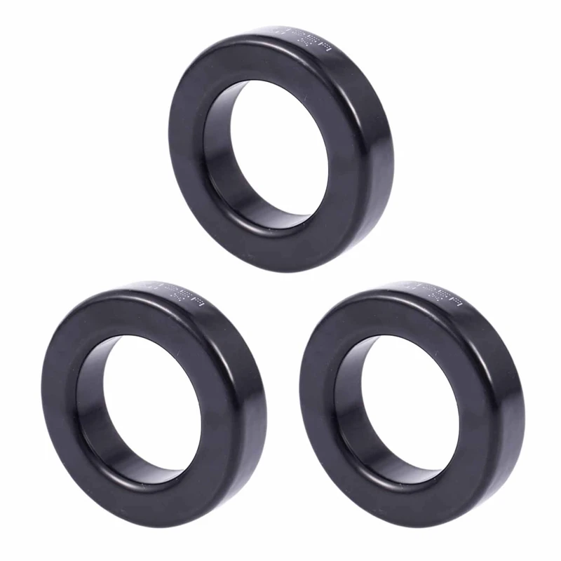 

3X AS225-125A Ferrite Rings, Toroidal Cores In Black Iron For Electrical Inductors