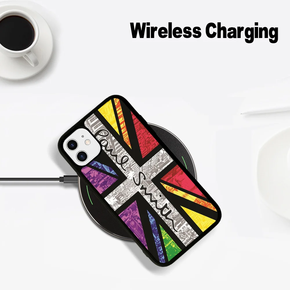 S-Smith fashion P-Paul Phone Case For iPhone 15 Pro Max 14 Plus 13 12 11 Magesafe Magnetic Wireless Charge Cover