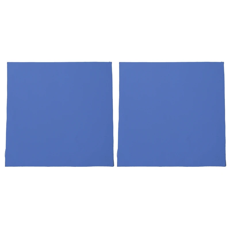 

2X New GPU CPU Heatsink Cooling Conductive Silicone Pad 100Mm X 100Mm X 1Mm Thermal Pad High Quality