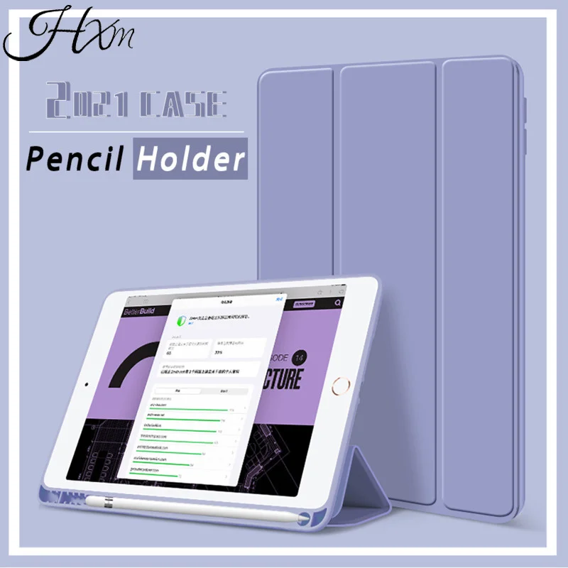

Pencil Cases For iPad 8th Generation Case 10.2 9th iPad Pro 11 Case 2020 Air 4 Case 2021 Mini 6 Air 10.5 iPad 9.7 5th 6th Case